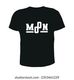 Modern t shirt,ok.cool,moon.moon light t shirt