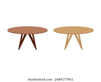 Modern Table Illustration. Exclusive Furniture. Luxurious Elegance. Premium Vector Graphics. High-Class Home Decor. Plush, Lavish Table Artistry. Deluxe Furniture. Sophisticated Design for Interior.