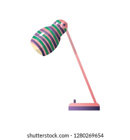 Modern table lamp simple concise form of a pleasant color.