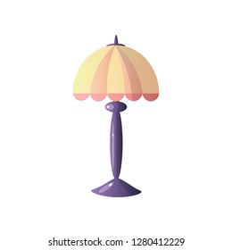 Modern table lamp simple concise form of a pleasant color.