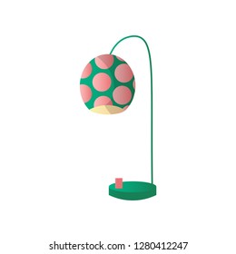 Modern table lamp simple concise form of a pleasant color.