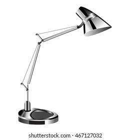 Modern table lamp. Vector illustration.