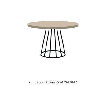 Modern Table Vector Art: Minimalist Dining, Office, Coffee, and Study Tables. Sleek Wooden, Rustic, Isometric, Foldable, Industrial, and Glass Designs. Essentials for Interiors and Outdoor Use.