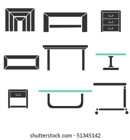 Modern Tables Set