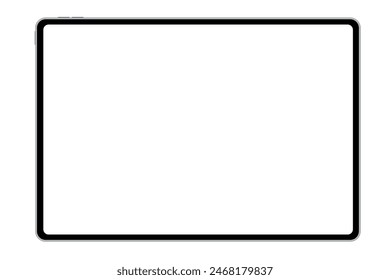 a modern tablet drawn vector