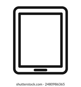 Icono moderno de la tableta para la Tecnología digital