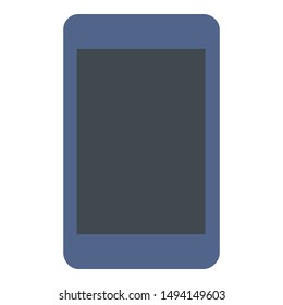 Modern tablet icon. Flat illustration of modern tablet vector icon for web design