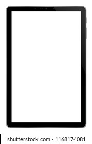 Modern Tablet PC Computer Isolated on white Background vector eps 10