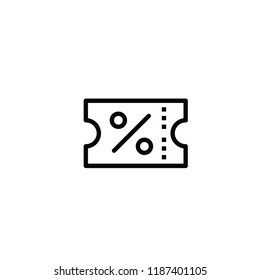 Modern tag icon