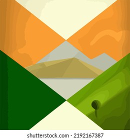 A modern take on a landscape
