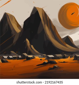 A modern take on a landscape