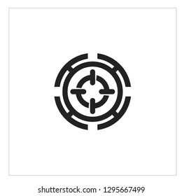 Modern Target Icon
