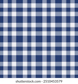 Modern tartan check plaid, knot texture vector background. Day fabric pattern seamless textile in pastel and blue colors palette.