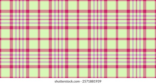 Modern tartan plaid design featuring bold checks and vibrant colors. Perfect for stylish apparel, cozy blankets, or striking fabric prints with a retro flair.