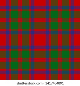  Modern Tartan. Seamless pattern for fabric, kilts, skirts, plaids