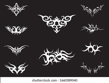 Modern tattoo items for men