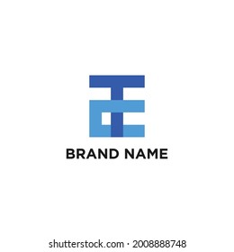 Modern TC logo design template