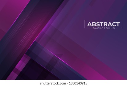 Modern tech abstract purple background