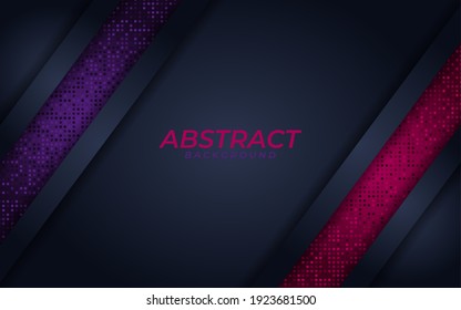 Modern Tech Background with Dynamic Line Shapes