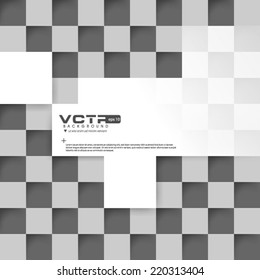 Modern Tech Digital Squares Background