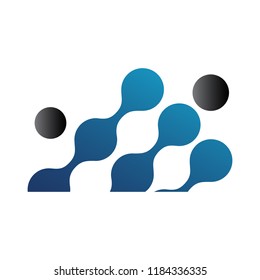 Modern tech logo. Business corporate logo design vector