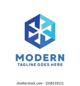 Modern Tech Logo Design Inspiration For Business And Company