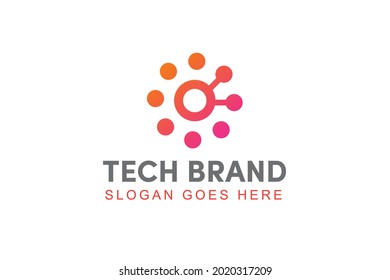 Modern Tech Logo Design Template