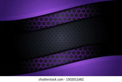 Modern tech purple background with abstract style.