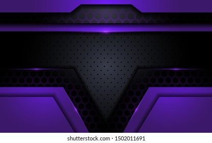 Modern tech purple background with abstract style.