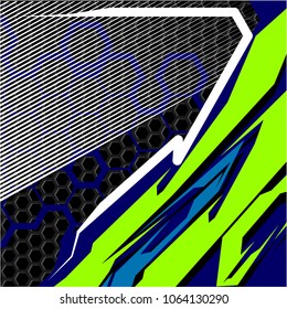 modern tech shape background. Vector Racing Graphic 