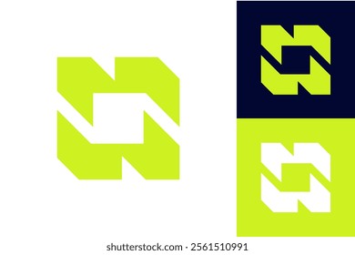 Modern Tech Style Logo Mark