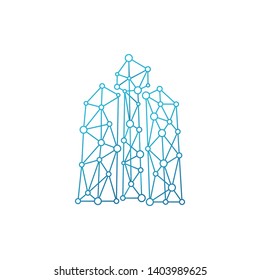 Modern Tech Town Logo Inspirations Template