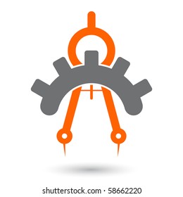 modern technical planning sign