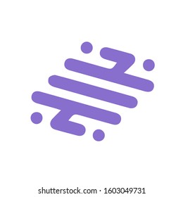 Modern technologic logo icon illustration