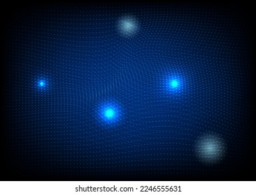 
Modernes, technologisch abstraktes Hintergrundbild, Farbverlauf-Hintergrund in blauen Tönen, Premium-Hintergrund-Design mit klanglichen Streifen.