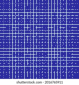 modern technology abstract blue background with various types of lines