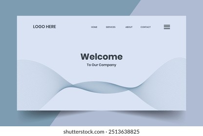 Modern technology abstract creative dynamin gradient wave line banner background for website landing page, hero banner design, webpage header