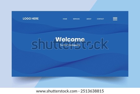 Modern technology abstract creative dynamin gradient wave line banner background for website landing page, hero banner design, webpage header