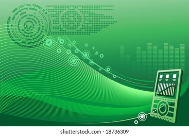 Modern Technology Background
