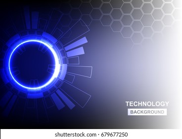 Modern technology background concept design