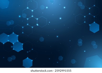 Modern Technology Background, Hexagonal, Access