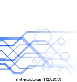 Modern technology background illustration