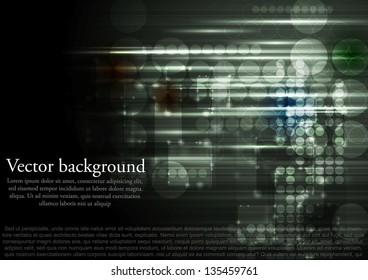 Modern technology design. Vector background eps 10