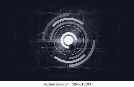 modern technology electric digital abstract background. Vector graphic design.for creative banner, poster, template website