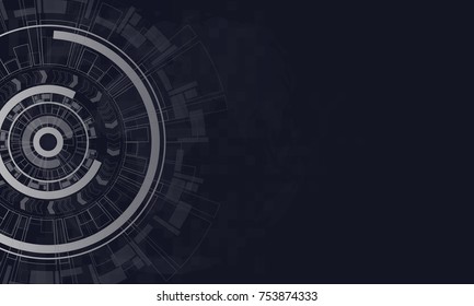 modern technology electric on soft map abstract background. Vector graphic design.for creative banner, poster, template website,book