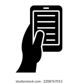 Moderne Technologie Symbol für Mobiltelefone 
