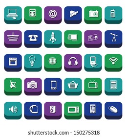 modern technology icons