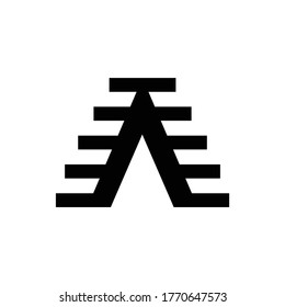 Modern and technology for Initial Letter A logo design inspiration