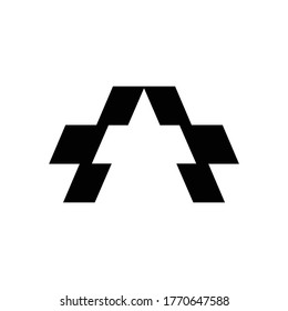 Modern and technology for Initial Letter A logo design inspiration
