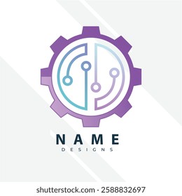 Modern Technology Logos: Sleek and Minimalist Designs